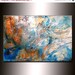 Modern Abstract Painting ,Original Figurative Impressionism Palette Knife Horse Painting, large 36x24