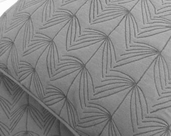 Gray Quilt/Twin Bedspreads/Luxury Bedding set/For Her/For Him/Special Occassion/Housewares/Home Interiors/CottonAnniversary