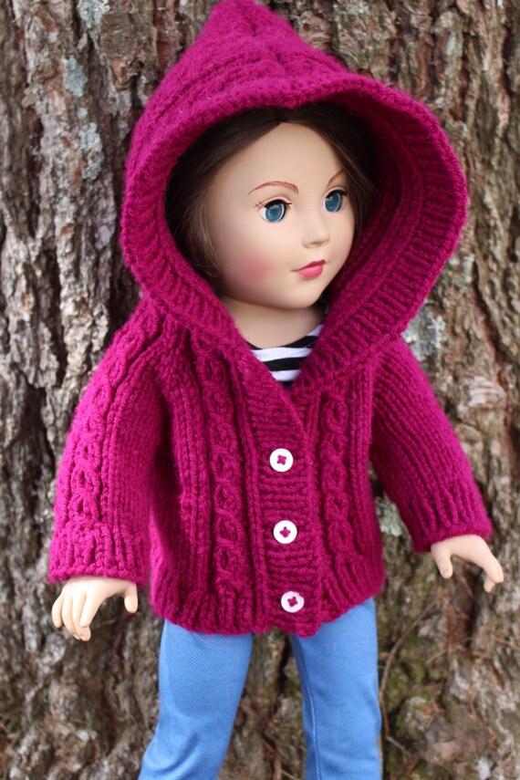 DIGITAL Download, 18 inch doll clothes, KNITTING PATTERN ...