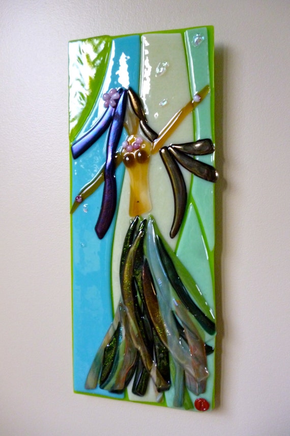 Hula Girl Wall Art Shelly Batha Hawaii Island Fused Glass