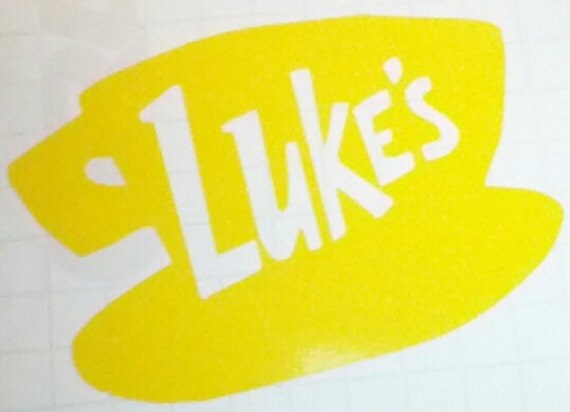 Download Gilmore Girls Luke's Diner Decal Sticker Pick Color