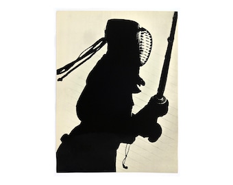 Sheldon Brody "Kendo" poster, c.1970. Graphic design education by Reinhold Visuals