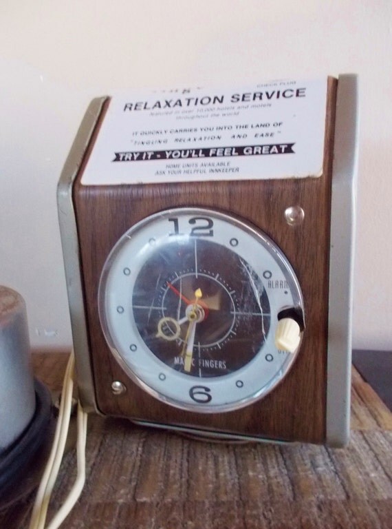 Vintage Motel Magic Fingers Coin Operated Bed