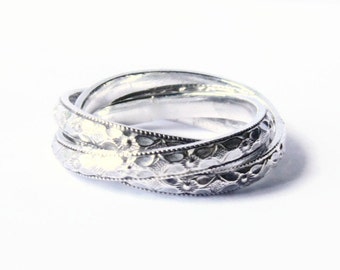 russian wedding bands rings