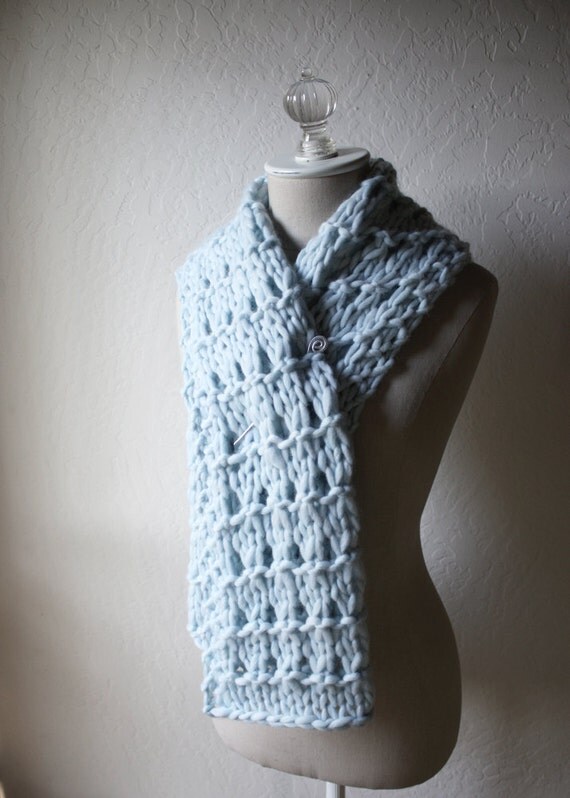 Knitting Pattern / Cowl Scarf Chunky Oversized / Urbana / PDF Digital Deliver...