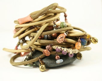 Paracord Beach Bangle Water proof - One of a Kind
