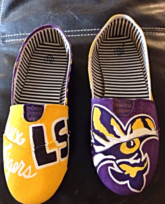 custom lsu shoes