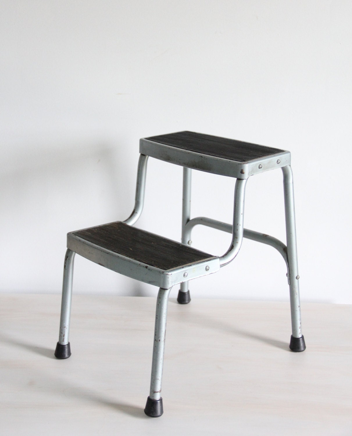 vintage industrial step stool / ladder by wretchedshekels on Etsy