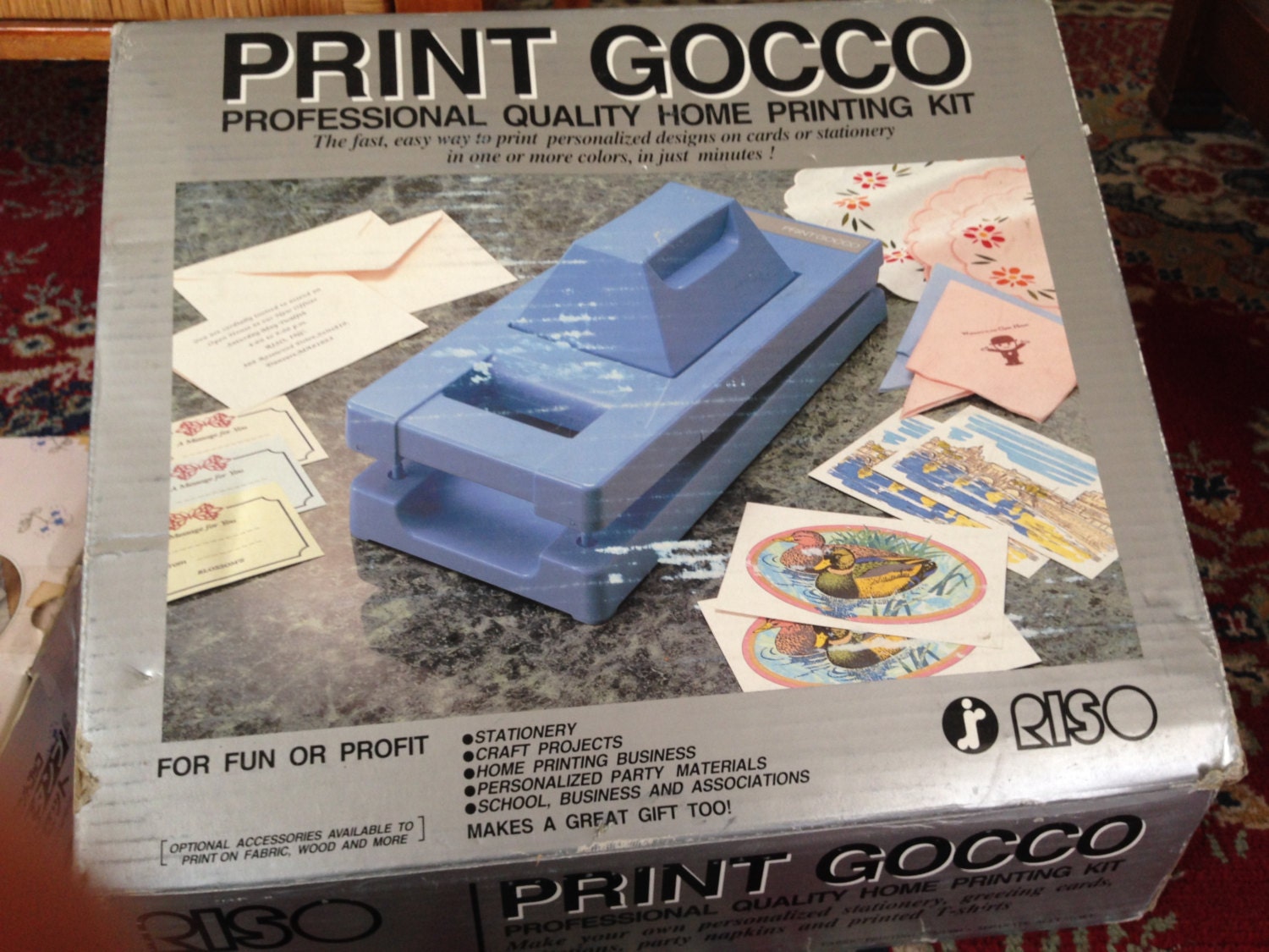 print gocco kit