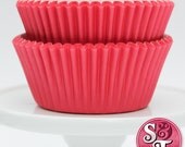 Solid Red GREASEPROOF Baking Cups Cupcake Liners - Quantity 50 Il_170x135
