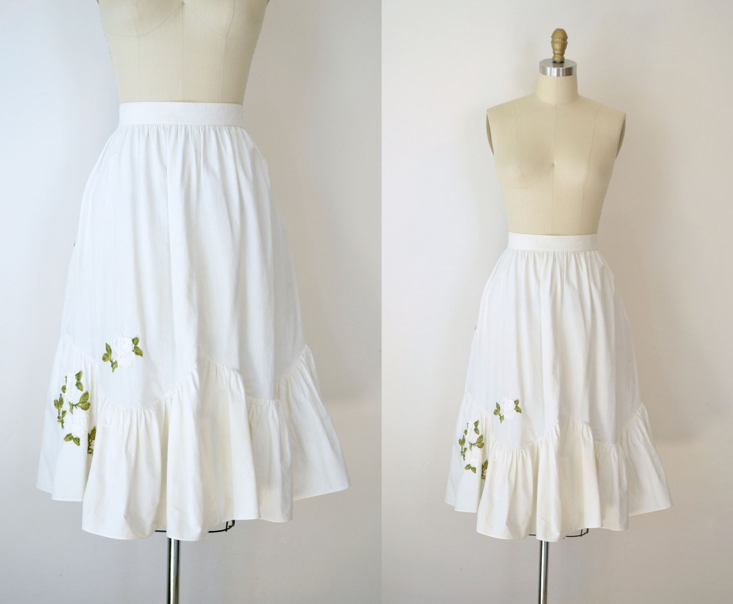 prairie skirt white