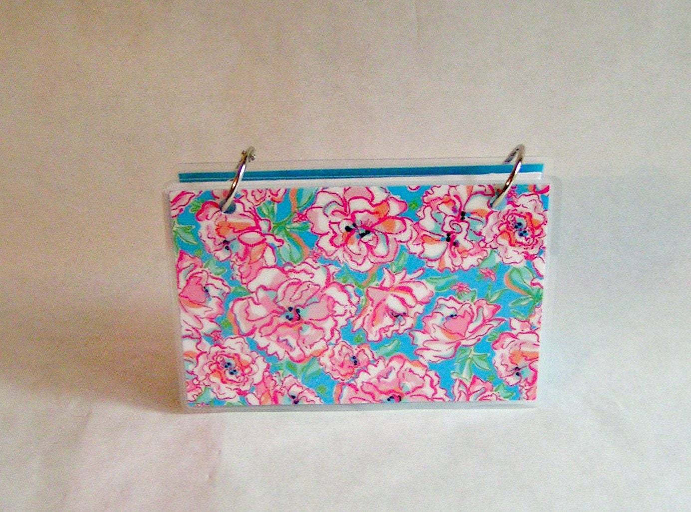 Index Card Binder 3 x 5 Index Card Holder Personalized