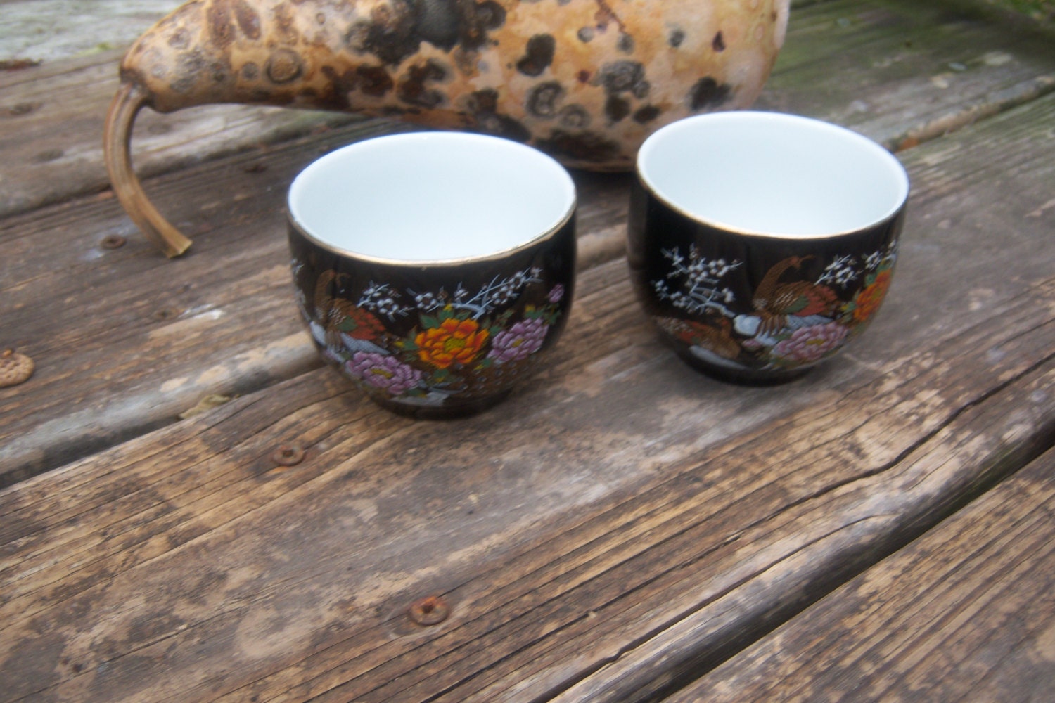 Vintage/ Japanese/ Tea/ Cups/ Delicate/ by RockySpringsVintage