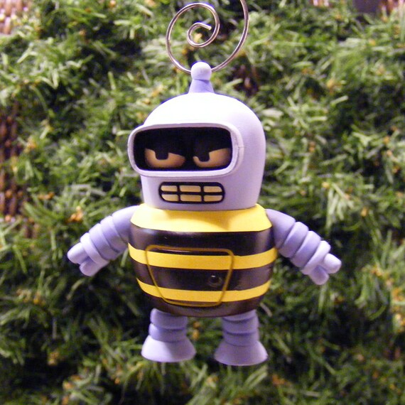 futurama bender bumblebee christmas ornament futurama bender bumblebee christmas ornament
