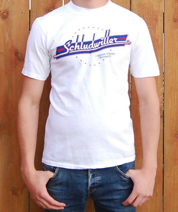 Vtg 70's Schludwiller Tshirt Henry Weinhard by EmeraldCityRetro