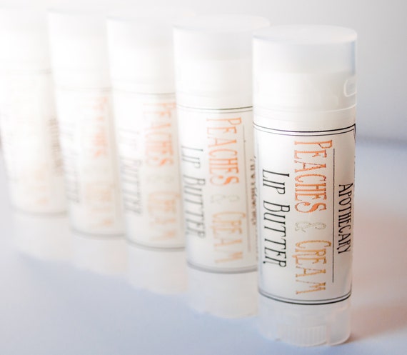 Peaches & Cream Lip Balm by Aubrey Elizabeth Apothecary