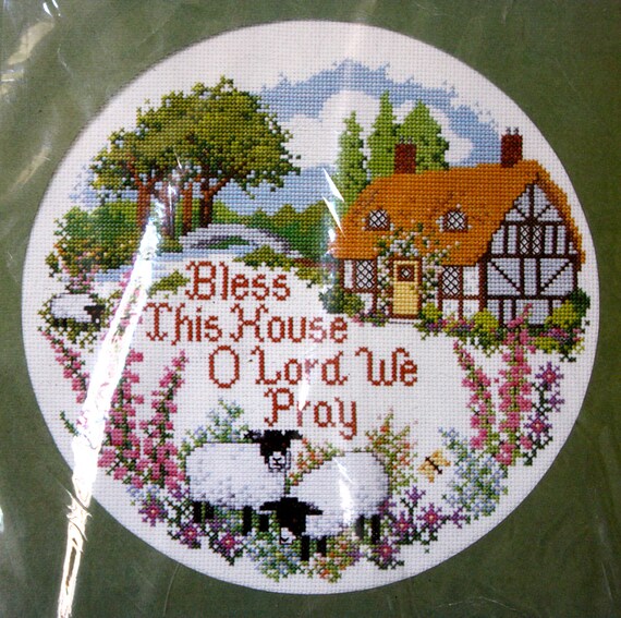 Vintage 1985 Bless This House O Lord We Pray