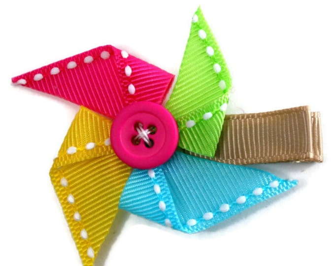 Pinwheel Hair Clip