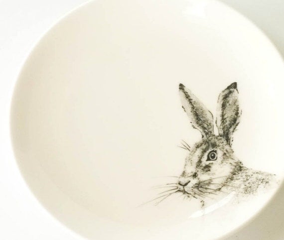 handpainted plate