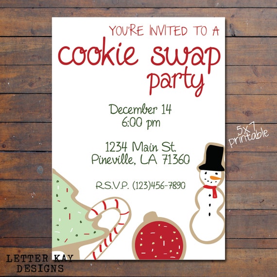 Swap Party Invitation 8