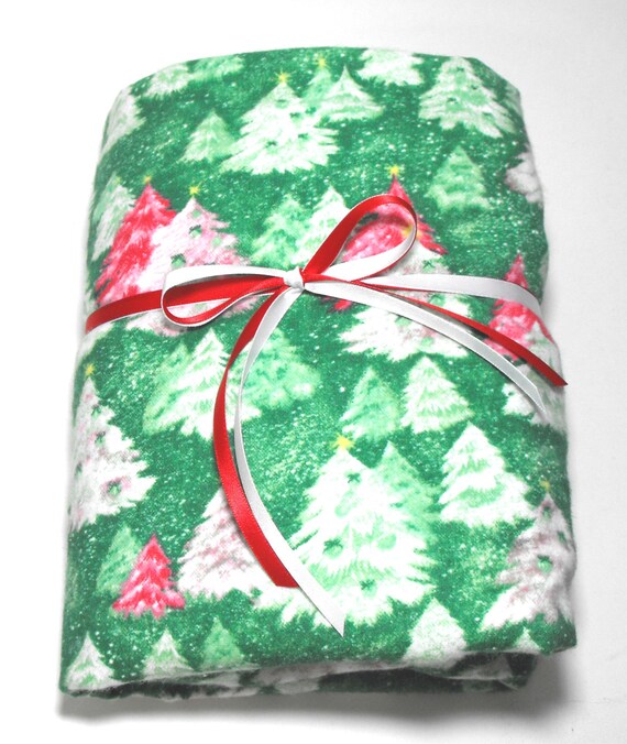 Christmas Bedding Flannel Fitted Sheet Baby Crib or Toddler