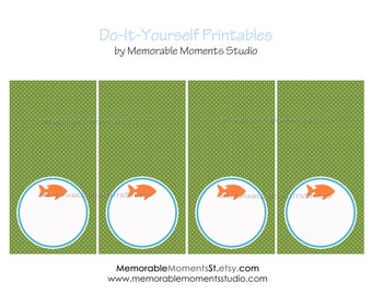 INSTANT DOWNLOAD Printable Bag Labels by MemorableMomentsSt