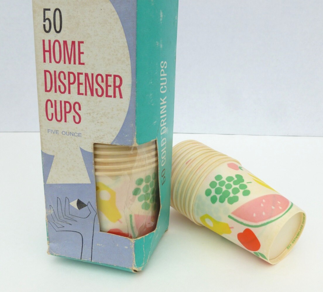 Waxed Paper Cups by Five Ounce Bathroom or Kitchen Cold Drinks