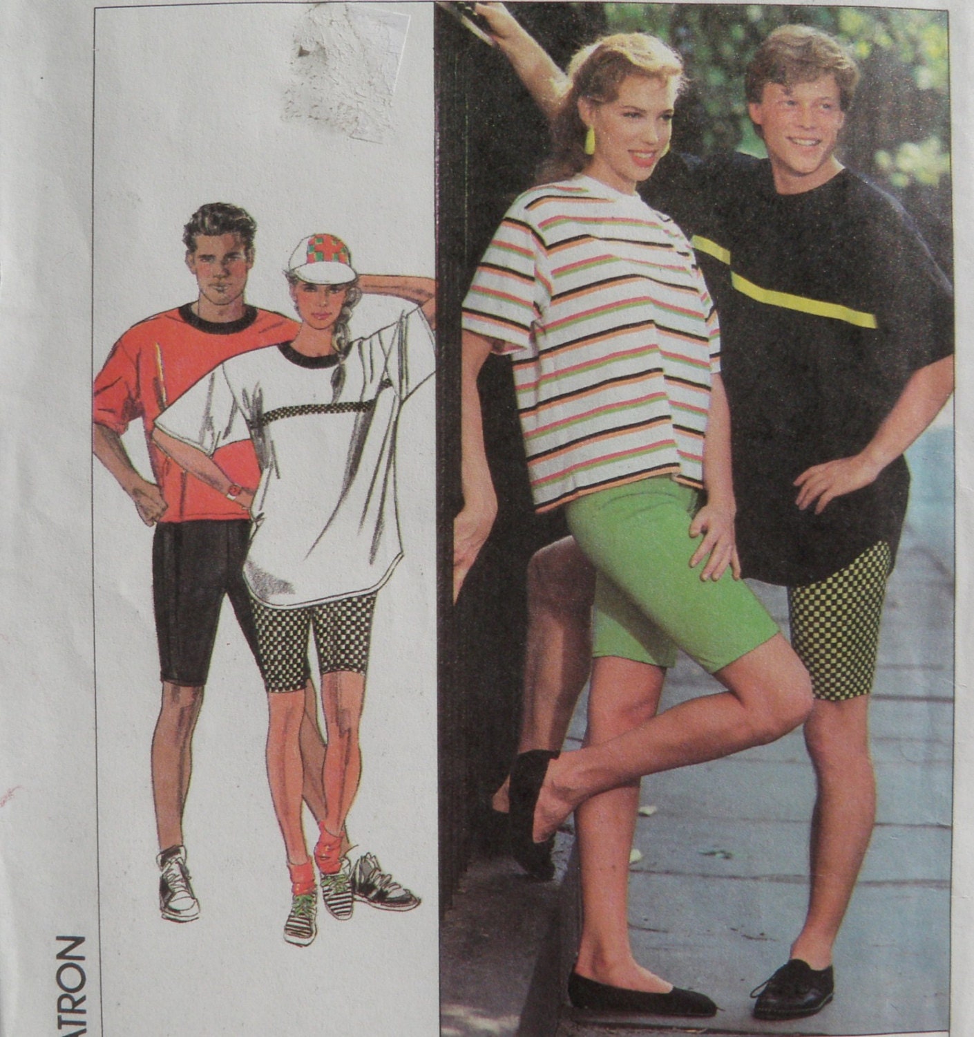 Bicycle Bike Shorts Pattern and Top Simplicity 9570 All Sz x