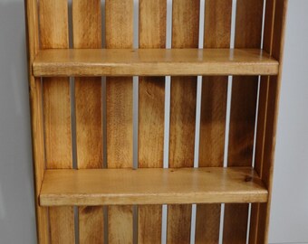 Spice Crate -Spice Rack - Knickknack Display - Spice Display - Spice Shelving - Kitchen Spices -Kitchen Shelving -Shelves -DREAMATHEME