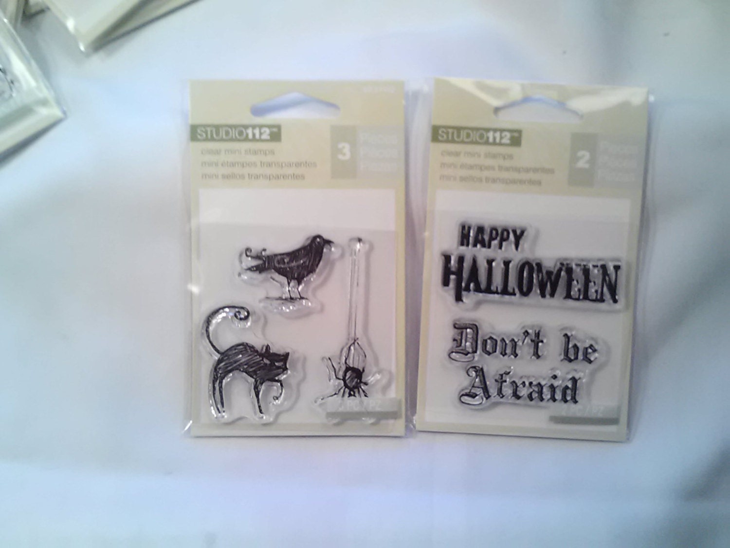 Halloween Theme Rubber Ink Stamps 3