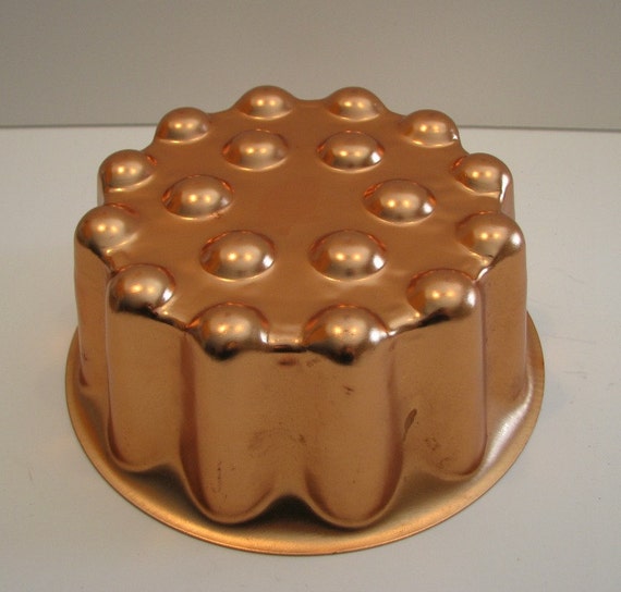 Copper Jello Mold with Hanger