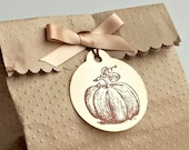 Pumpkin Tags - Thanksgiving Tags - Autumn Tags - Halloween Gift Tags