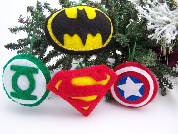 super hero ornament