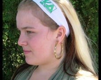 Sorority Headband Choose Your Sorority Alpha Beta Chi Delta Gamma Kappa Mega Zeta Pi Phi Mu - il_340x270.498126308_oeig