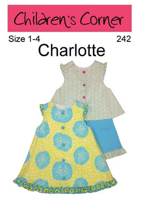 Pattern Little Girls Jumper A Line Swing by GabbysQuiltsNSupply