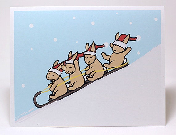 Bunny Christmas Cards