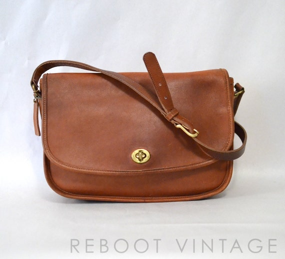 Vintage COACH City Bag in British Tan 9790 by RebootVintage