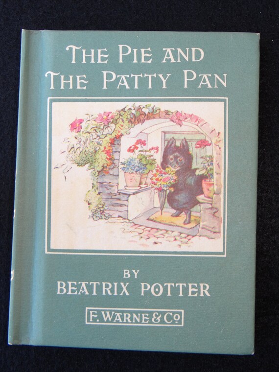 1933 Beatrix Potter The Pie and the Patty Pan Book Vintage