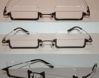 Anime Rectangular America Cosplay Costume Glasses