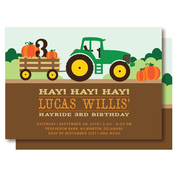 Hayride Invitations Free 1