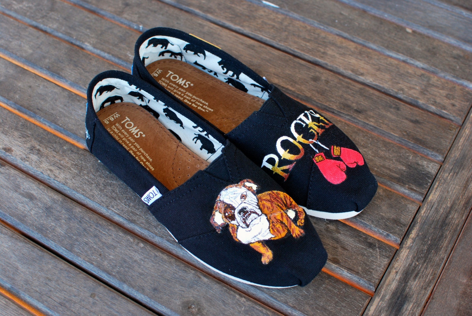 personalized dog shoes