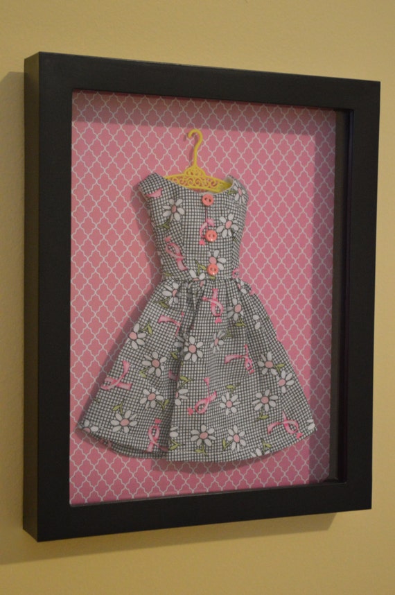 Items similar to OOAK Shadow Box Dolls clothes Keepsake / Girls room