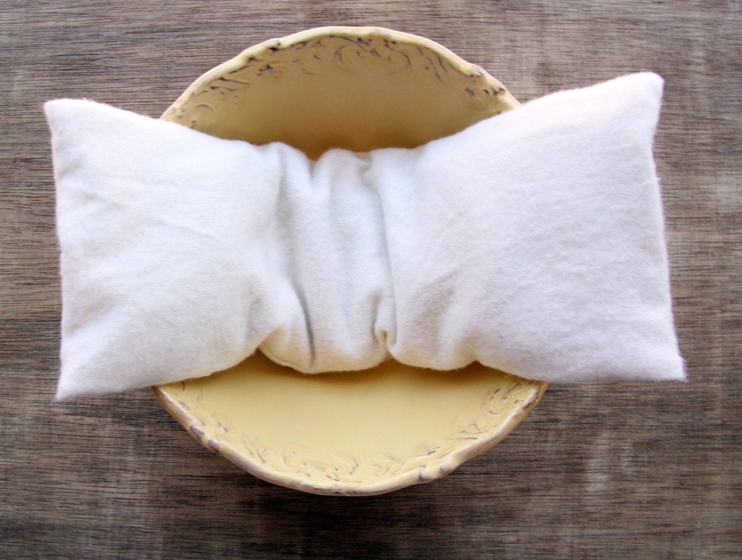 All Organic Eye Pillow with Insert and Washable Cover