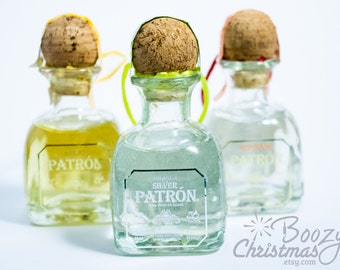 patron christmas ornament tequila tree themed