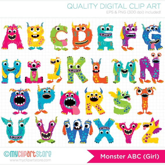Résultats de recherche d'images pour « alphabet autocollant monstres »