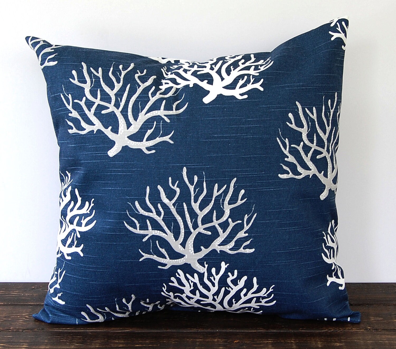 Premier Navy pillow cover One 18 x 18 cushion