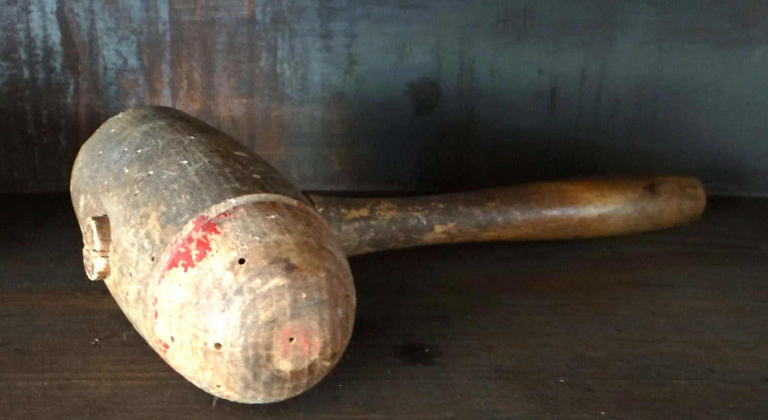 Antique wooden mallet sheet metal mallet ice mallet hammer