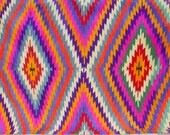 VINTAGE Turkish Area Rug Kilim Carpet, Handwoven Rug Kilim,Daimond Design,Decorative Rug,Vintage Rug  63,7" X 100"