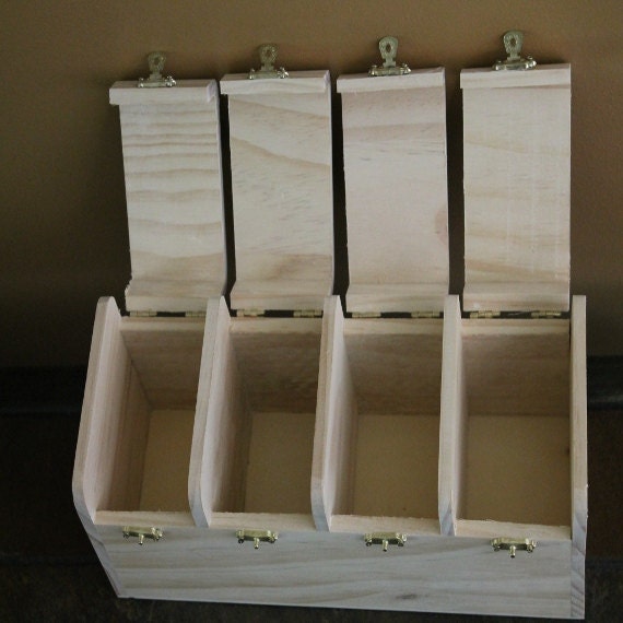Wooden Keepsake and Storage Container with by kristenbrickman