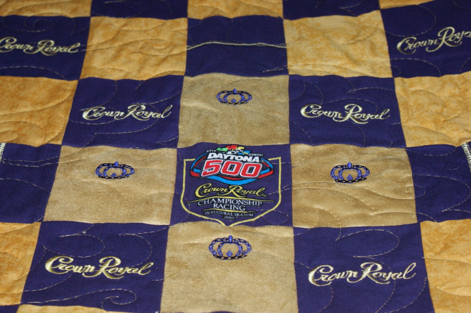 Custom Made To Order Crown Royal Quilt Blanket By LuluBelleQuilts